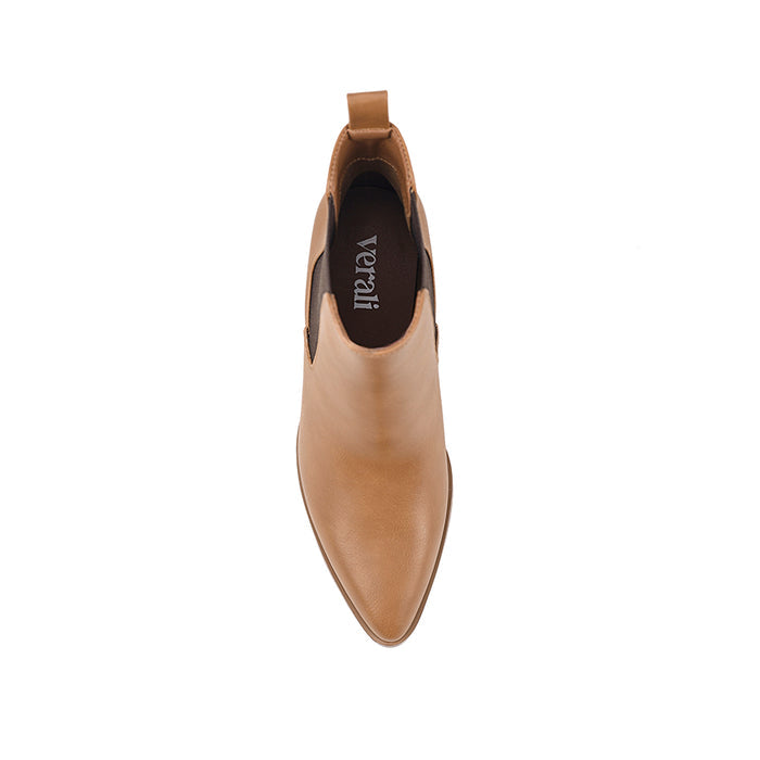 Abbie Chelsea Ankle Boots - Tan
