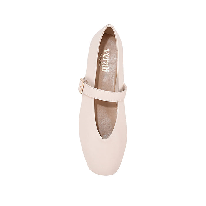 Alaska Mary-Jane Flats - Bone White