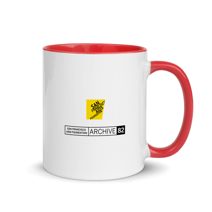 Archive 82: Dancing Condoms Mug with Color Inside