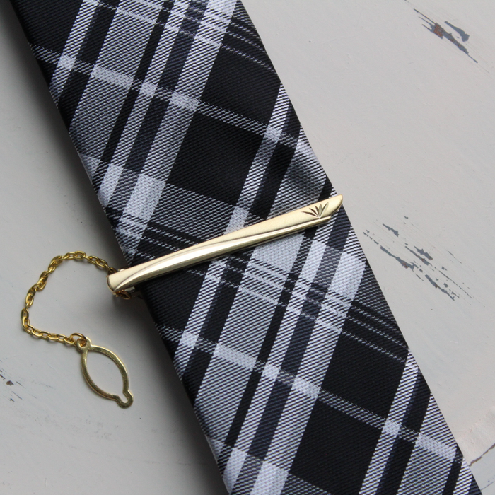 Arya Gold Tie Clip tie clip Tie Mood- Tilden Co.