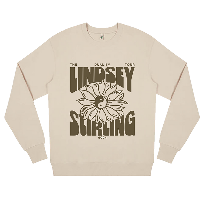 Beige Sunflower Sweatshirt