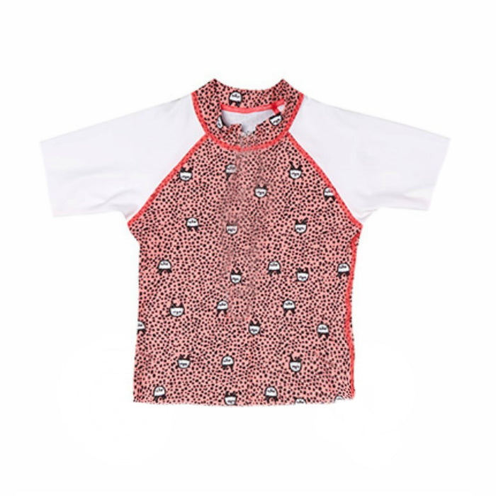 Billabong Girls Logo Ss Rash Vest