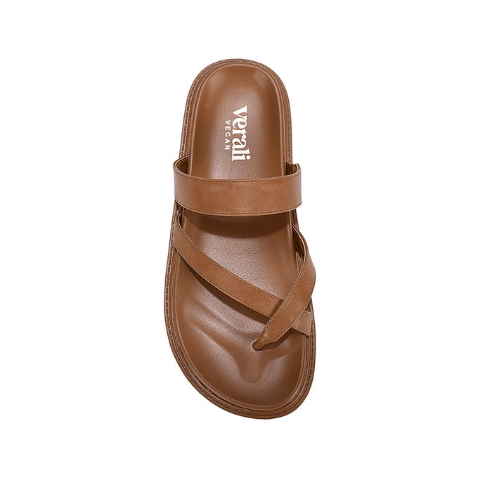 Binky Footbed Slides - Tan