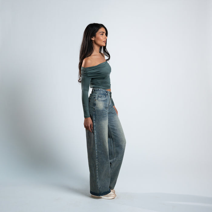 Blanks and Co Off Shoulder Long Sleeve