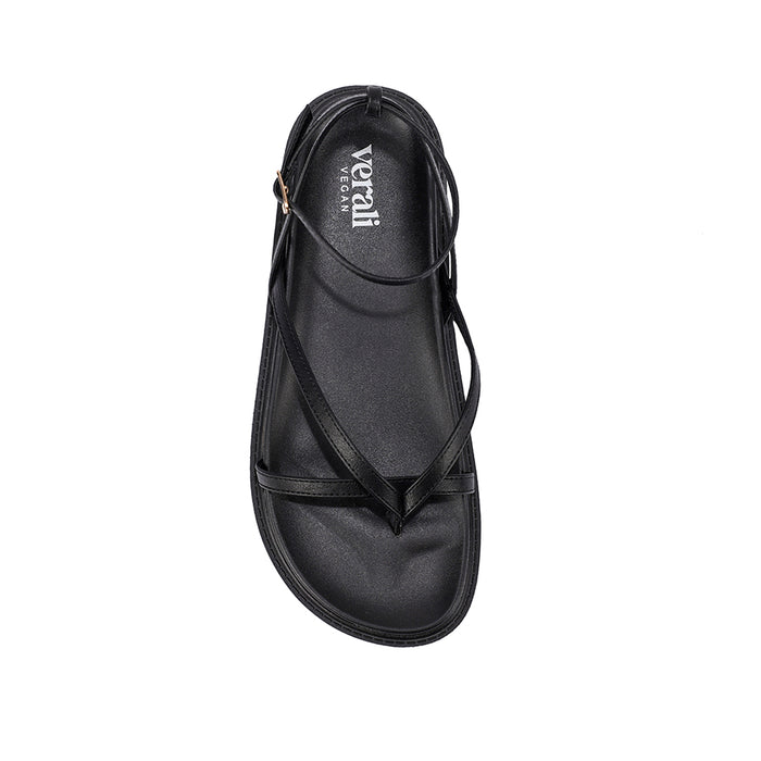 Brinley Footbed Sandals - Black
