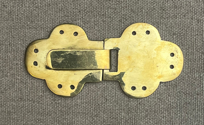 Carolean Cloak Clasp 17th-18th Century Brass #91
