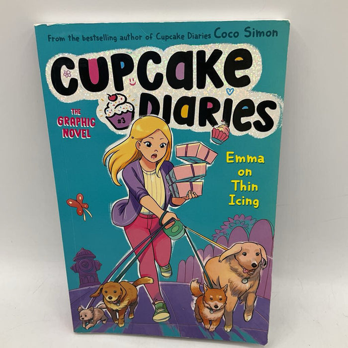 Cupcake Diaries: Emma On Thin Icing (paperback)