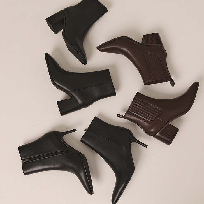 Fillipin Chelsea Ankle Boots - Chocolate Brown