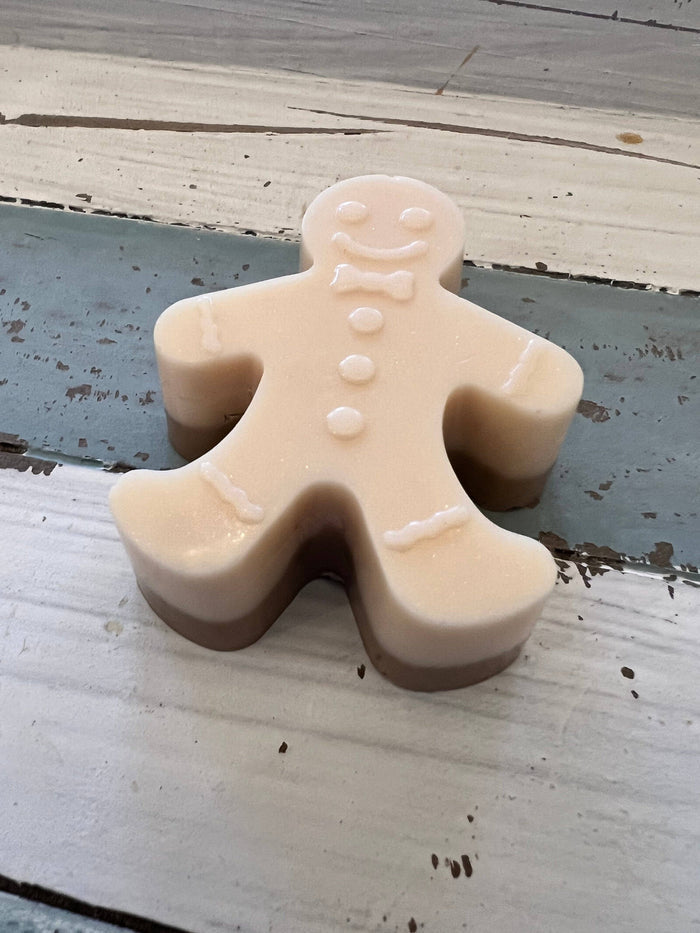 Gingerbread Man Shea Soap Soap 1111 Elm Candle & Soap Shoppe- Tilden Co.