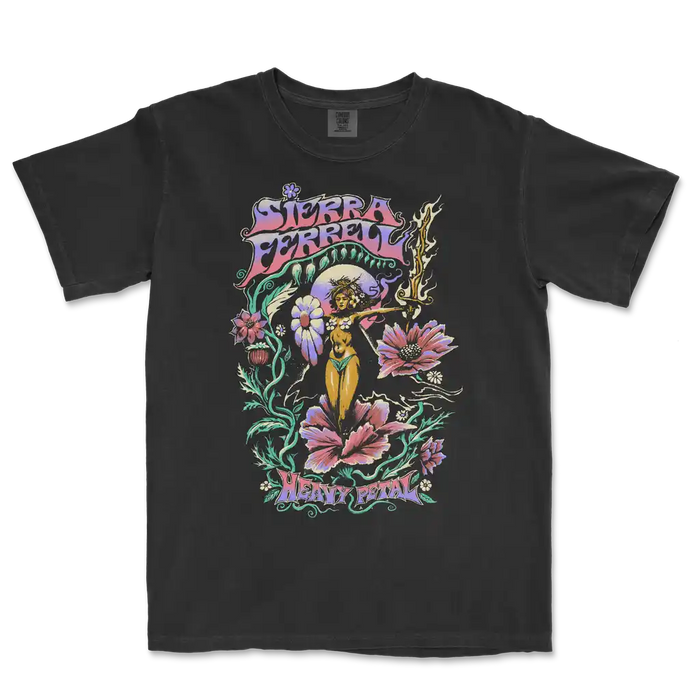 Heavy Petal T-Shirt Black 'Pre-Order'