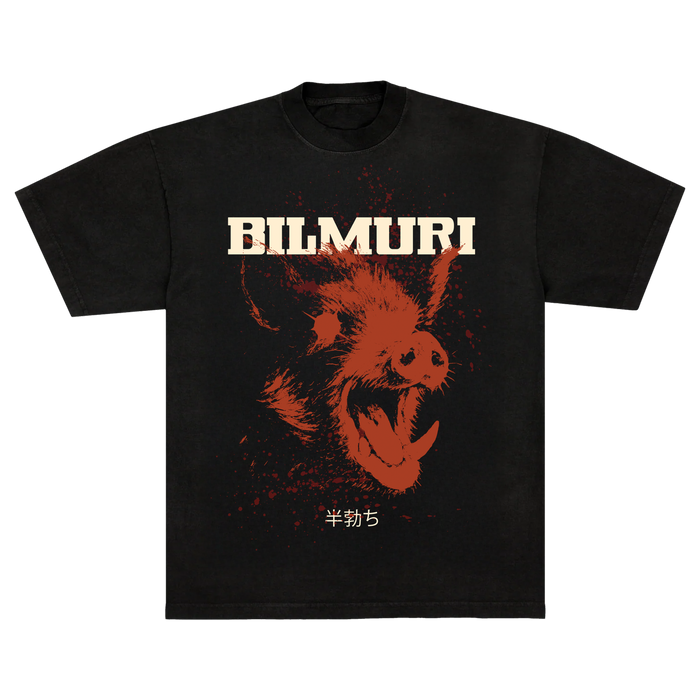 Hog Splatter Black T-Shirt