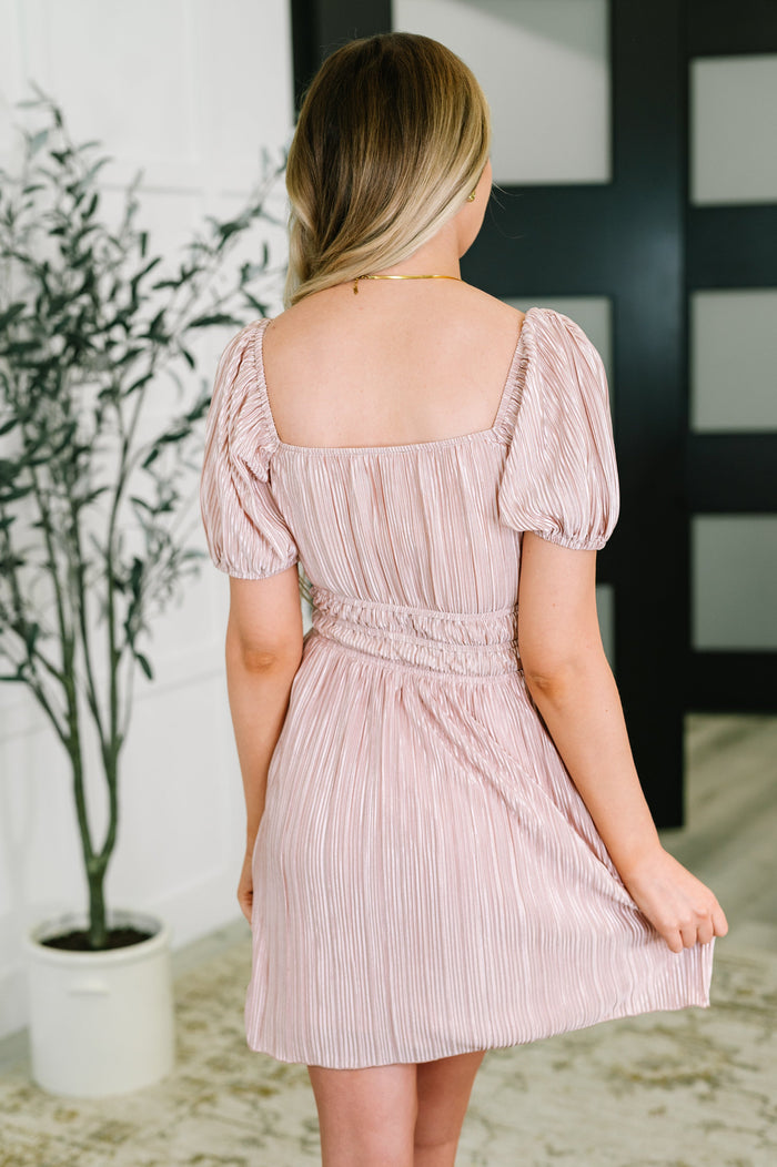 It's For the Aesthetic Balloon Sleeve Dress Knee Length Dress Ave Shops- Tilden Co.