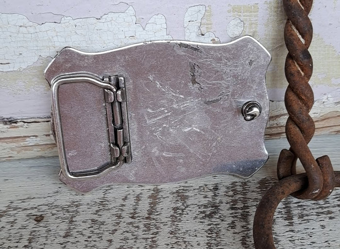 Kids Small Saddle Bronc Silver Buckle