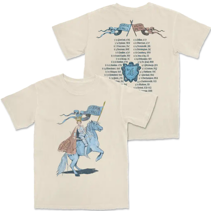 Knight Tour T-Shirt Ivory 'Pre-Order'