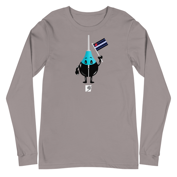 Latex Douchie Gender Neutra Long Sleeve Tee