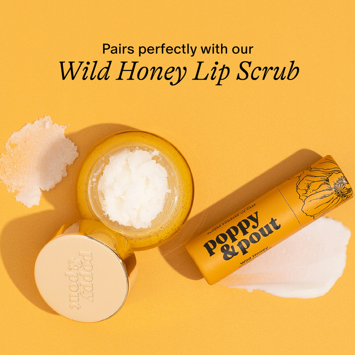 Lip Balm, Wild Honey Lip Balm Poppy & Pout- Tilden Co.