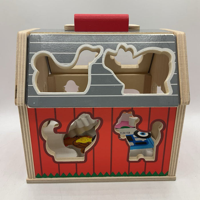 Melissa & Doug Wooden Take-Along Farm