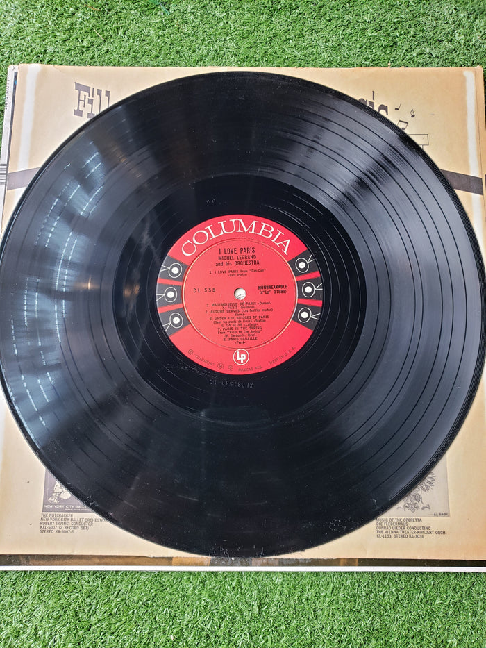 Michel Legrand, I Love Paris lp