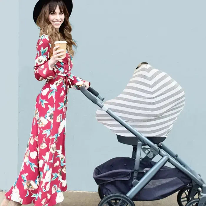 Mom Boss™ 4-in-1 Multi-Use Car Seat + Nursing Cover - Premium from Itzy Ritzy - Just $24.99! Shop now at Pat's Monograms