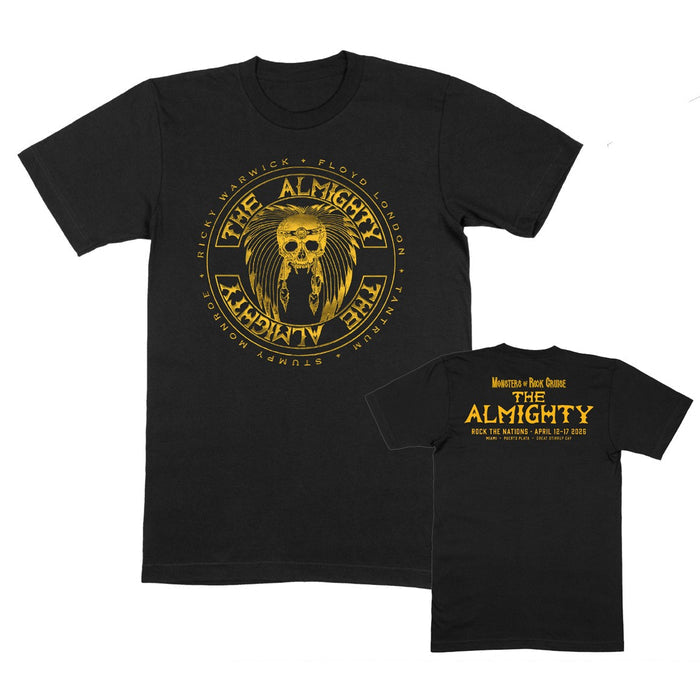 Monsters of Rock Cruise Event T-Shirt Black