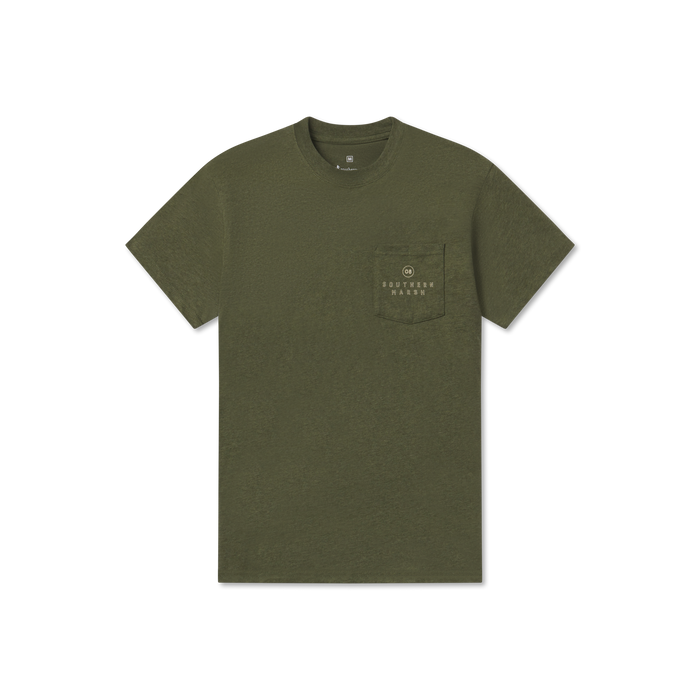 Washed Dark Green| Front