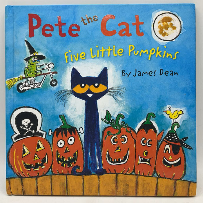 Pete The Cat Five Little Pumpkins (hardcover)