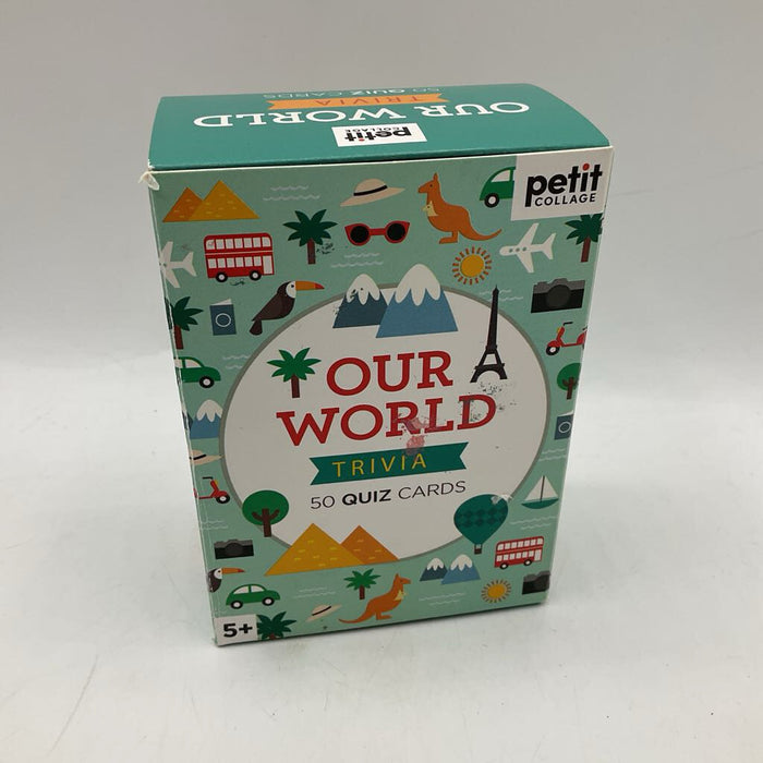 Petit Collage Our World Trivia Cards