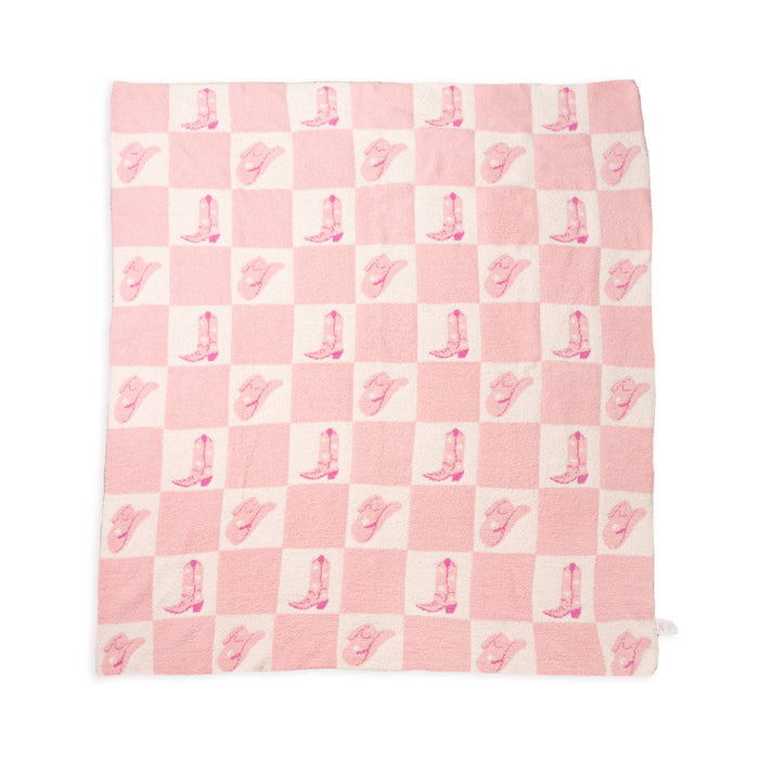 Rodeo Checker Blanket - Premium from Living Royal - Just $60! Shop now at Pat's Monograms