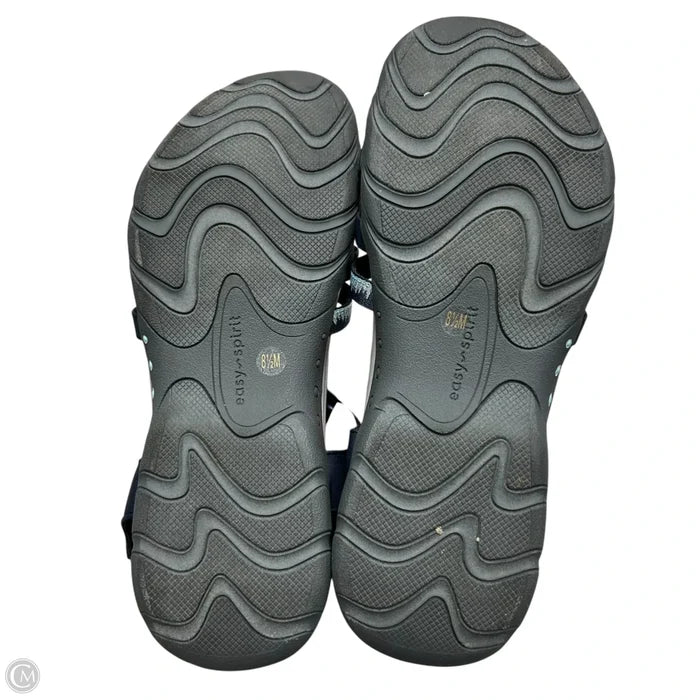 Sandals Flats By Easy Spirit In Grey, Size: 8.5