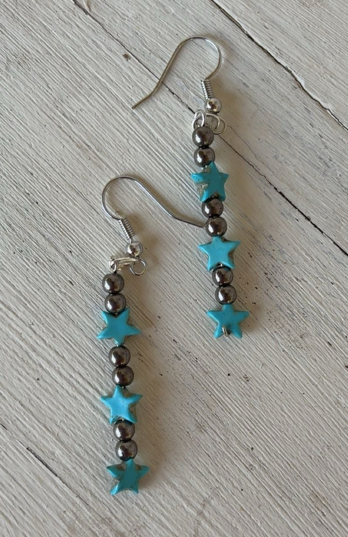 Shooting Star Dangle Earrings