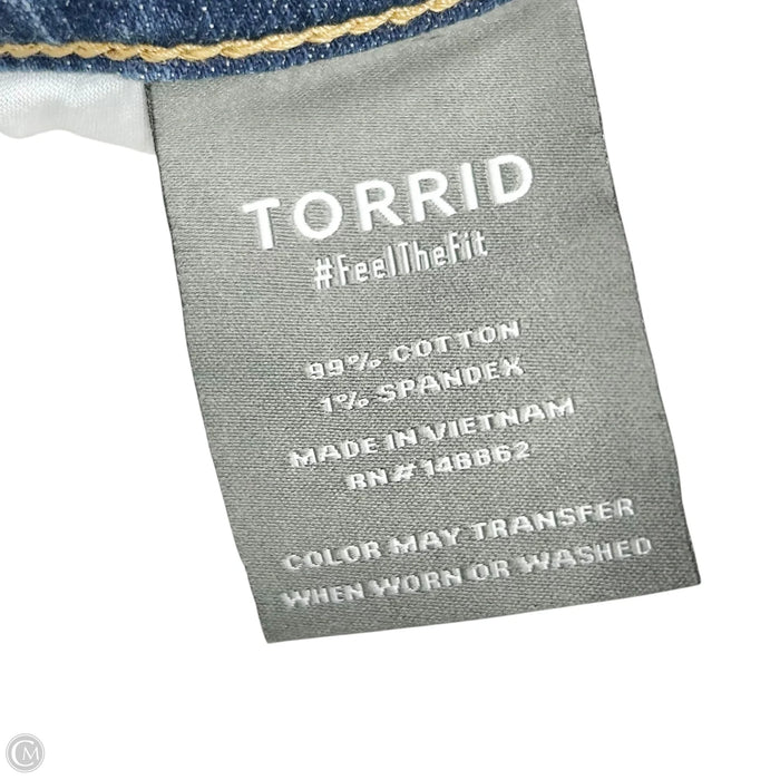 Shorts By Torrid In Blue Denim, Size: 16