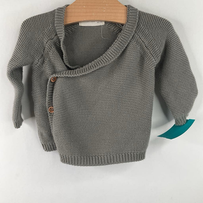 Size 0-3m: Quincy Mae Grey Sweater