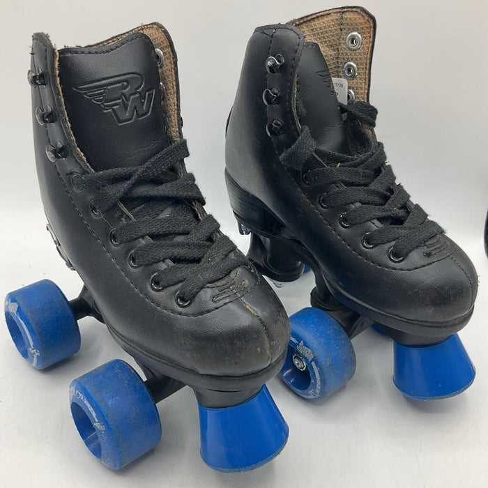 Size 11: Riedell Black Lace-Up Rollerskates (Retails $145)
