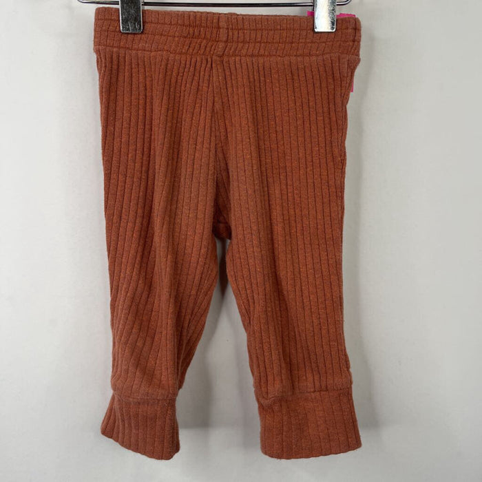 Size 12-18m: Kate Quinn Orange Ribbed Leggings