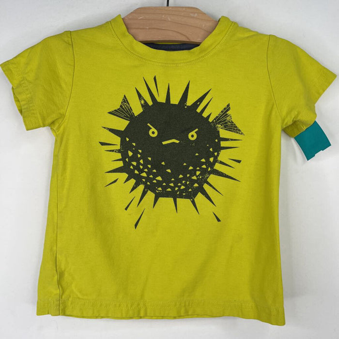 Size 18-24m: Tea Yellow Green Puffer Fish T-Shirt