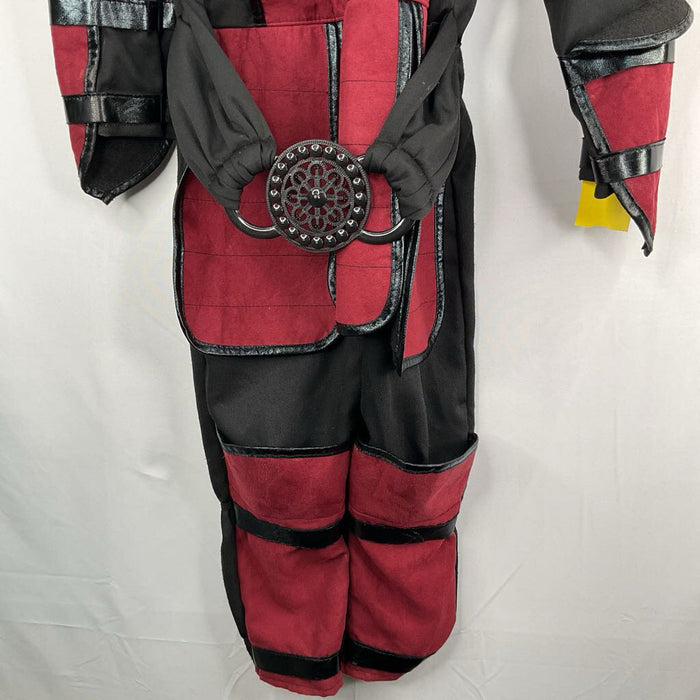 Size 3-4: TeeTot Red/Black 1pc Samurai Costume