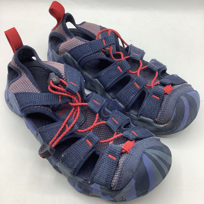 Size 3Y: Keen Blue Toggle Strap Sandals