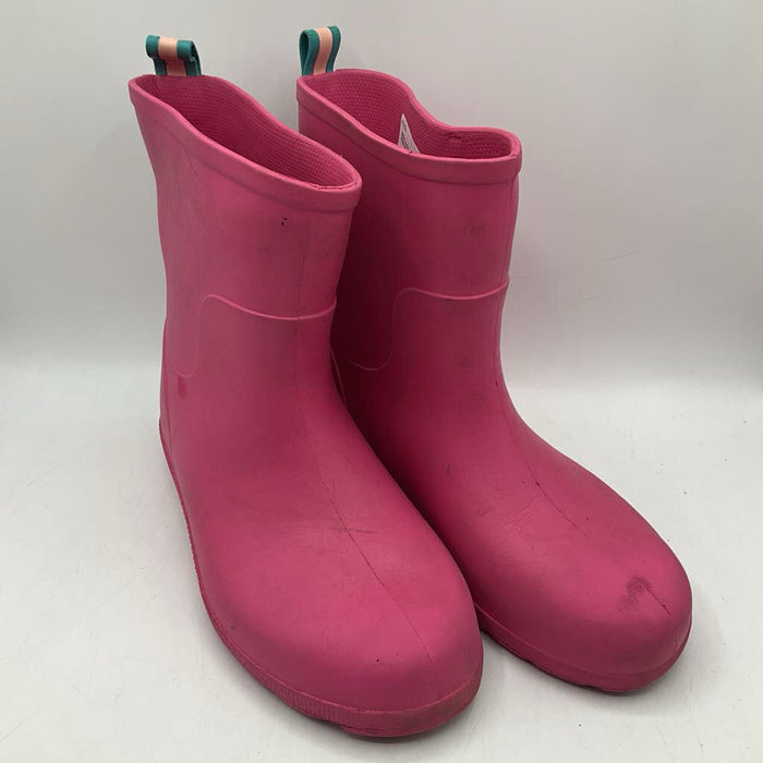 Size 4-5Y: Totes Pink Ankle Rain Boots