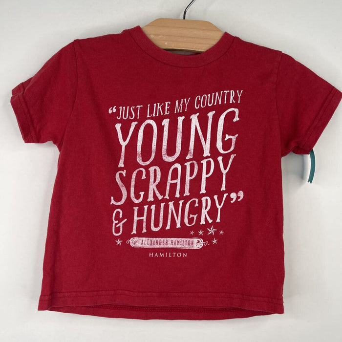 Size 4: Hamilton Red T-Shirt