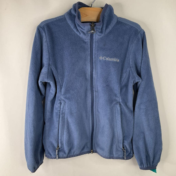 Size 6-7: Columbia Blue Fleece Coat -REDUDCED