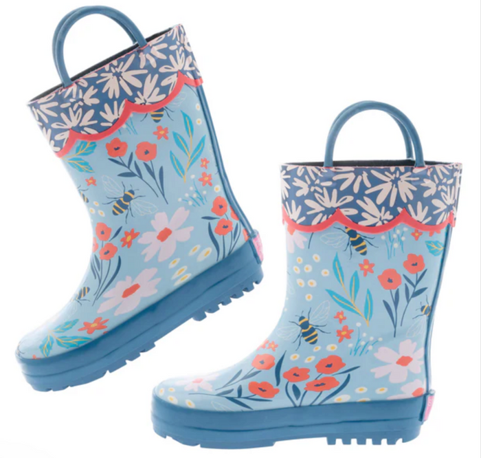 Size 7: Stephen Joseph BEE Rain Boots NEW