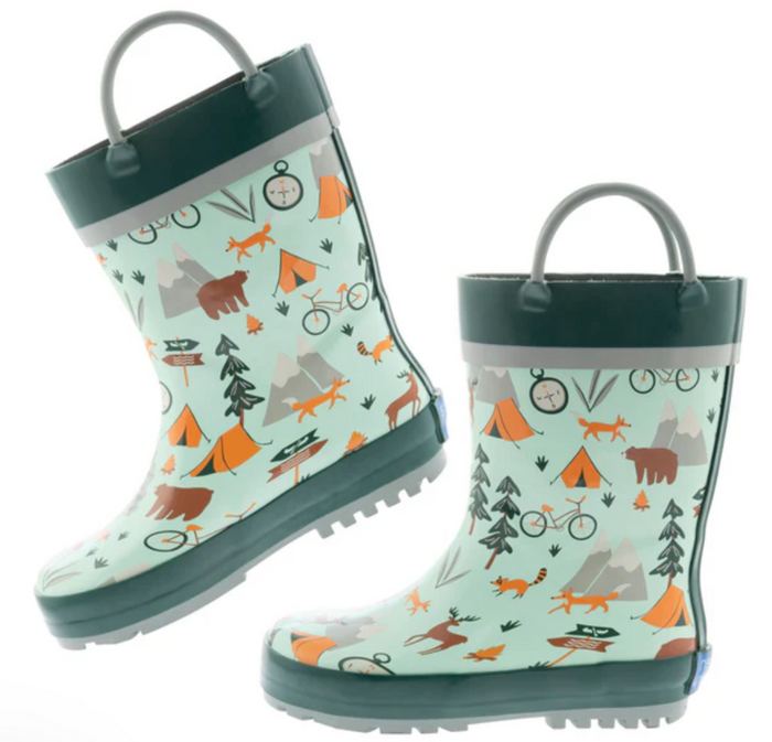 Size 8: Stephen Joseph OUTDOOR Rain Boots NEW