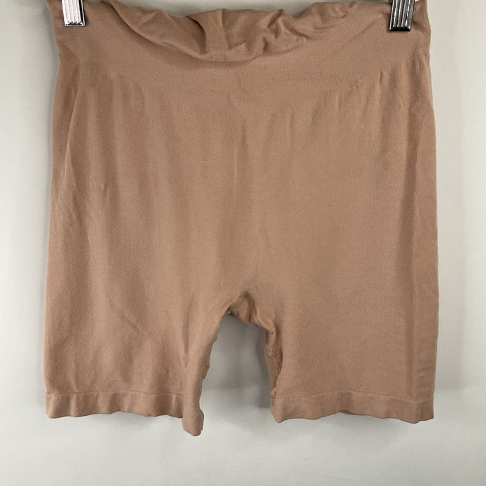 Size L: Kindred Bravely Tan Belly Band Shorts
