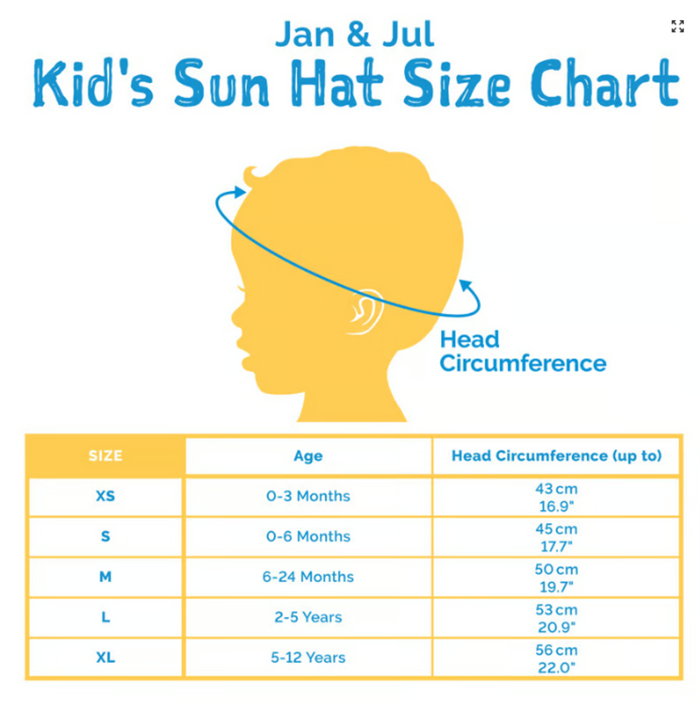 Size M (6-24): Jan & Jul Cotton Xplorer Hat -DOTS