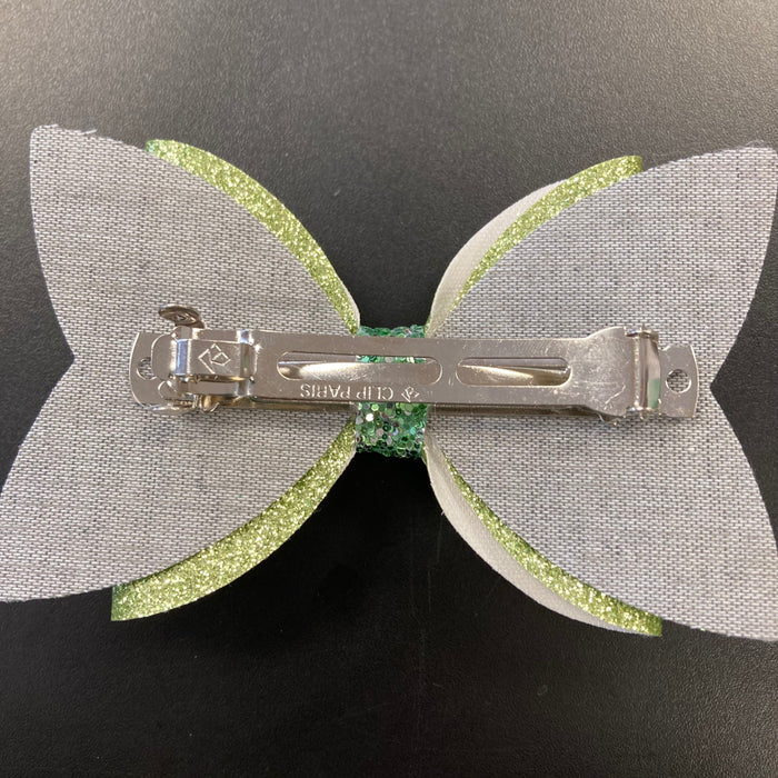 St Patrick Large Bow #3 earring Daydreamer Creations- Tilden Co.