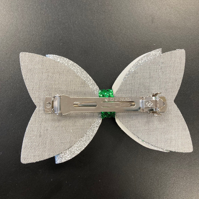 St Patrick Large Bow #4 earring Daydreamer Creations- Tilden Co.
