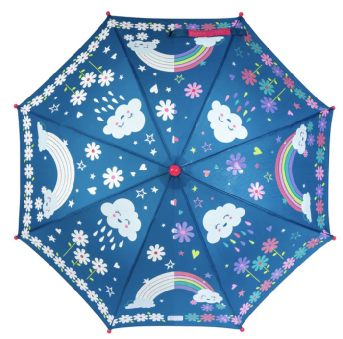 Stephen Joseph Color Changing Umbrella- RAINBOW NEW