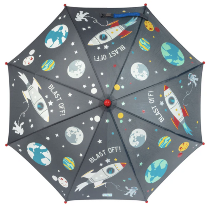 Stephen Joseph Color Changing Umbrella -SPACE NEW