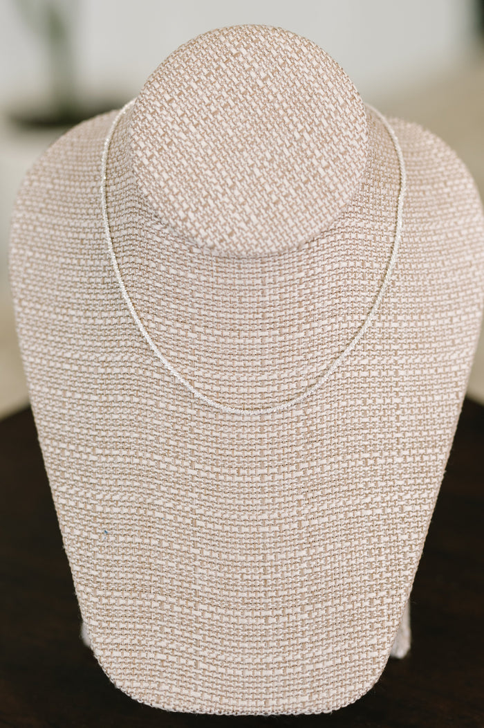 Subtle Sparkle Dainty Necklace Necklace Ave Shops- Tilden Co.