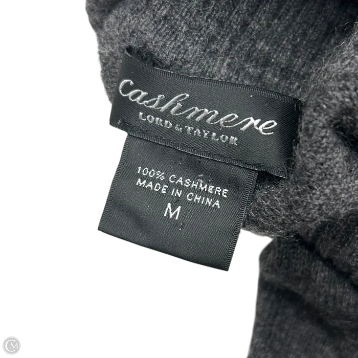 Sweater Cashmere By Lord And Taylor In Black, Size: M